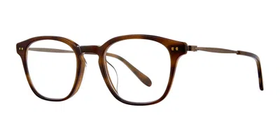 Garrett Leight Clark J Coo-atg Men's Glasses Tortoiseshell Size 48 - Free Lenses - Blue Light Block Available