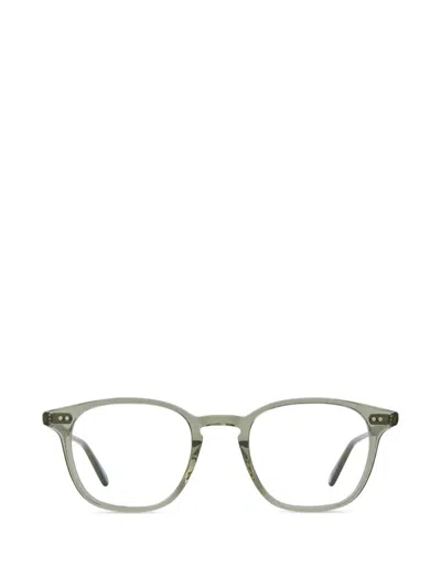 Garrett Leight Clark Squared-frame Glasses In Grey