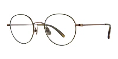 Garrett Leight Cloy Ii Atg-o-dgfr Men's Glasses Gold Size 50 - Free Lenses - Blue Light Block Available In Black