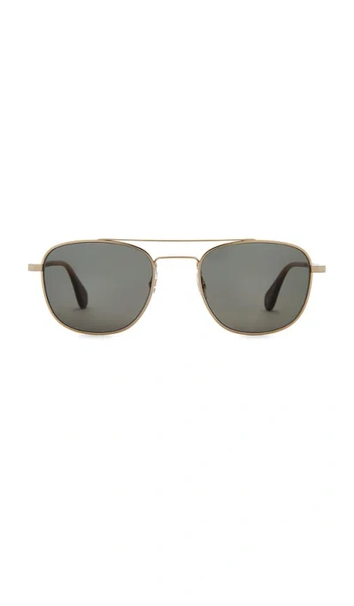 Garrett Leight Clubhouse Ii Sun In Green