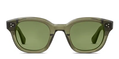 Garrett Leight Cyprus Sun Green