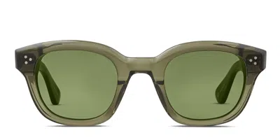 Garrett Leight Cyprus Sun Green