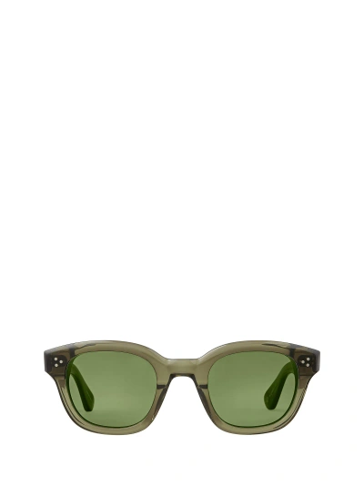 Garrett Leight Cyprus Sun Willow/green Sunglasses