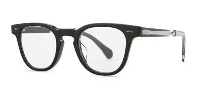 Garrett Leight Dean C Bk-pw Men's Glasses Black Size 47 - Free Lenses - Blue Light Block Available