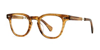 Garrett Leight Dean C Mrrye-wg Men's Glasses Brown Size 47 - Free Lenses - Blue Light Block Available