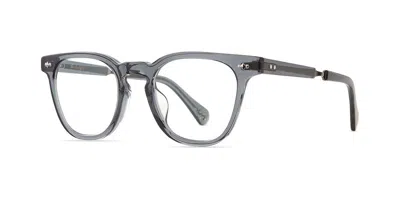 Garrett Leight Dean C D-pw Men's Glasses Clear Size 47 - Free Lenses - Blue Light Block Available In Black