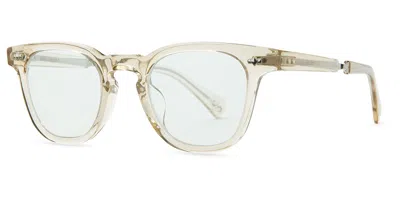 Garrett Leight Dean C Chand-antplt-dem Grn Men's Glasses Yellow Size 47 - Free Lenses - Blue Light Block Available In Brown