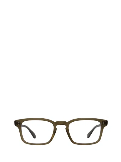 Garrett Leight Eyeglasses In Black Glass