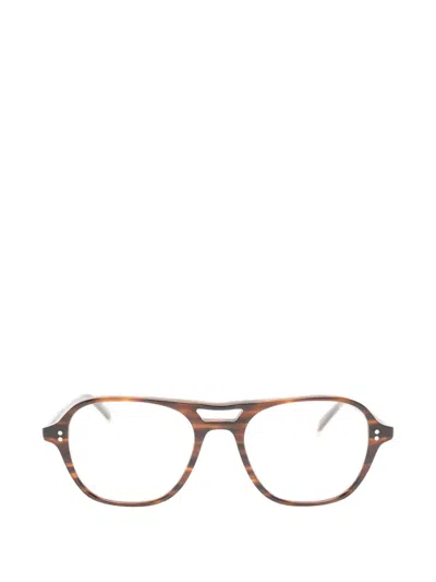 Garrett Leight Doc Pilot-frame Glasses In Multi