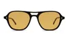Garrett Leight Doc Sun Black In Black