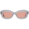 Garrett Leight Dolores Sun Sweetwater Cat Eye Ladies Sunglasses 2139 Cele/swtr 48 In Multi