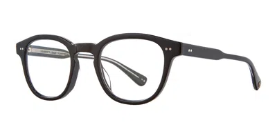 Garrett Leight Evan Bk Men's Glasses Black Size 46 - Free Lenses - Blue Light Block Available