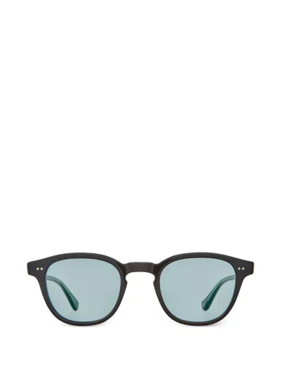 Garrett Leight Evan Sun Round-frame Sunglasses In Black