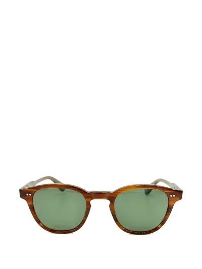 Garrett Leight Evan Sunglasses In Brown