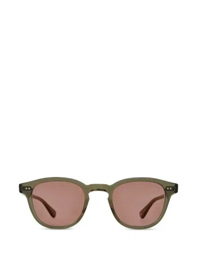 Garrett Leight Evansun Sunglasses In Green