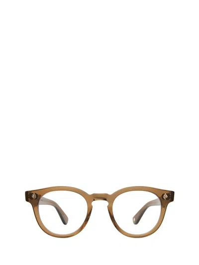 Garrett Leight Eyeglasses In Brown