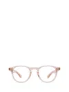 Garrett Leight Glco X Andr Saraiva Demo Oval Ladies Eyeglasses 1082 Pcy 46 In Pink