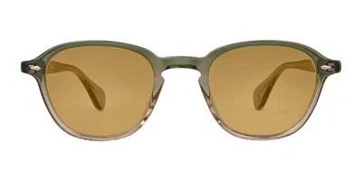Garrett Leight Gilbert Sun Cypf/pmp Men's Sunglasses Green Size 46