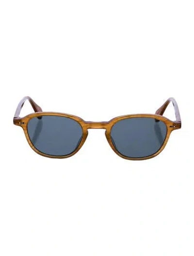 Pre-owned Garrett Leight Gilbert Wayfarer Sunglasses In Orange