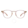 Garrett Leight Glco X Andr Saraiva Demo Oval Ladies Eyeglasses 1082 Pcy 46