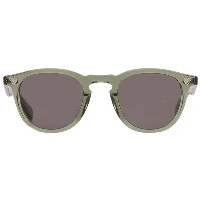 Garrett Leight Glco X Andre Saraiva Sun G15 Oval Ladies Sunglasses 2082 Jun/g15 46 In Purple