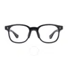 Garrett Leight Glco X Mitchell & Ness Rambis Demo Square Men's Eyeglasses E0148 Bk 47