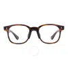 Garrett Leight Glco X Mitchell & Ness Rambis Demo Square Men's Eyeglasses E0148 Brt 47
