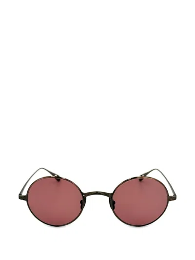 Garrett Leight Glco X Ozzy Sunglasses In Brown