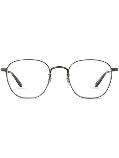 Garrett Leight Grant M Antique Gold-redwood Tortoise Glasses