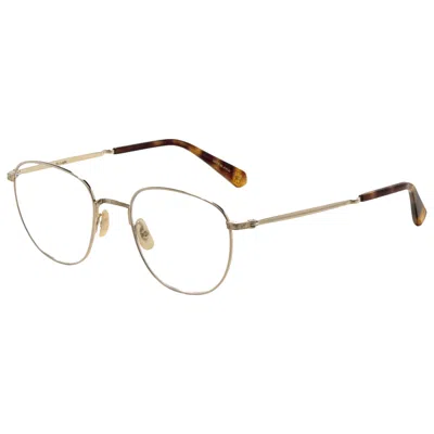 Garrett Leight Griffith Iii C Unisex Opticals In Gold