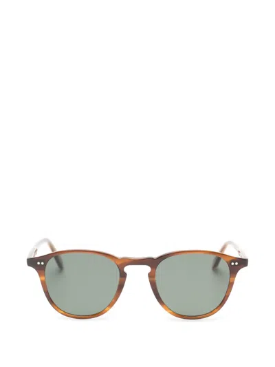 Garrett Leight 햄튼 라운드 프레임 선글라스