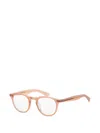 Garrett Leight 햄튼 X 안경 In Brown