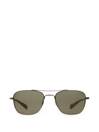 Garrett Leight Harbor Square-frame Sunglasses In Brown