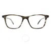 Garrett Leight Hayes Demo Square Unisex Eyeglasses 1141 Bkslt 50