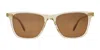Garrett Leight Square-frame Sunglasses In Brown