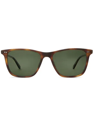 GARRETT LEIGHT SQUARE-FRAME SUNGLASSES 