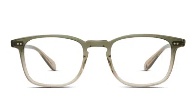 Garrett Leight Howland Green/clear In Green,clear