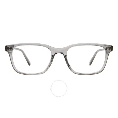 Garrett Leight Jerry Demo Rectangular Unisex Eyeglasses 1089-51-sh In Gray