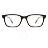 Garrett Leight Jerry Demo Rectangular Unisex Eyeglasses 1089 Bio Mbk 51