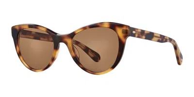 Garrett Leight Jess Sun Savt/fcid Men's Sunglasses Tortoiseshell Size 50 In Brown