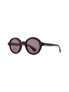 Garrett Leight Julien Sunglasses In Black