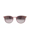Garrett Leight Kinner Metal - Beige Sunglasses In Brown
