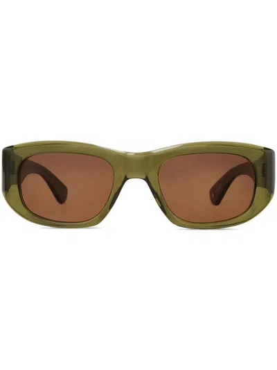 GARRETT LEIGHT OVERSIZE-FRAME SUNGLASSES