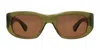 Garrett Leight Laguna Sun Willow In Green