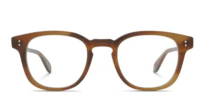 Garrett Leight Langley Brown/tortoise In Brown,tortoise