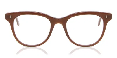 Garrett Leight Loyola Ti Occhiali Da Vista Marroni Per Uomo (solo Montatura) In Brown