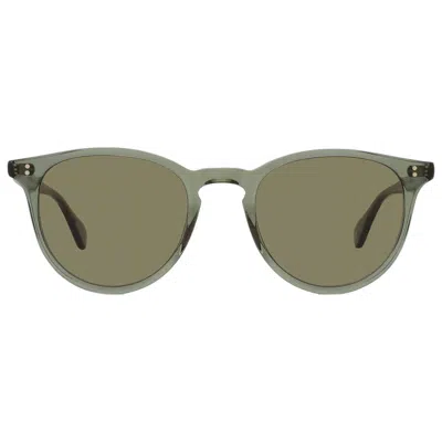 Garrett Leight Manzanita Sun Green Oval Sunglasses 2151 Jun/grn 50