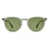 Garrett Leight Manzanita Sun Green Oval Sunglasses 2151 Jun/grn 50