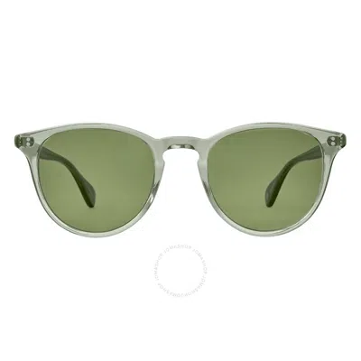 Garrett Leight Manzanita Sun Green Oval Sunglasses 2151 Jun/grn 50