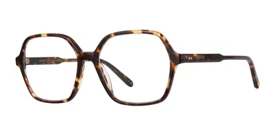 Garrett Leight Mariposa Agt Men's Glasses Tortoiseshell Size 47 - Free Lenses - Blue Light Block Available In Brown